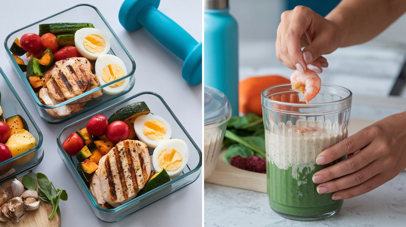 High Protein Low Carb Diet Trends 2025 meal plan with grilled chicken, avocado, and roasted vegetables for weight loss and muscle preservation in 2025.