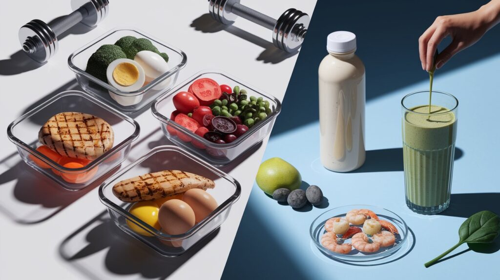 High Protein Low Carb Diet Trends 2025 meal plan with grilled chicken, avocado, and roasted vegetables for weight loss and muscle preservation in 2025.